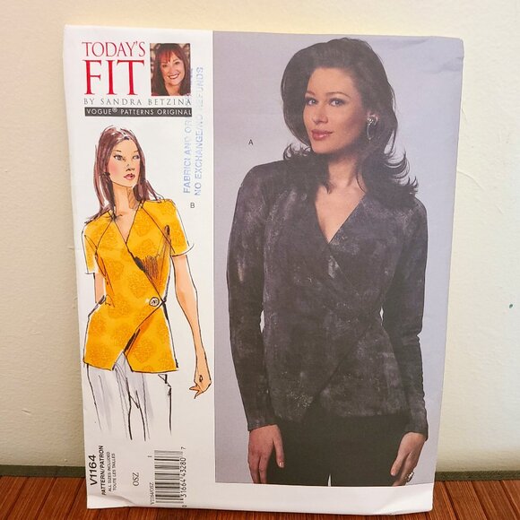 Vintage Vogue Today's Fit  Sandra Betzina Patterns - Three - Picture 12 of 15